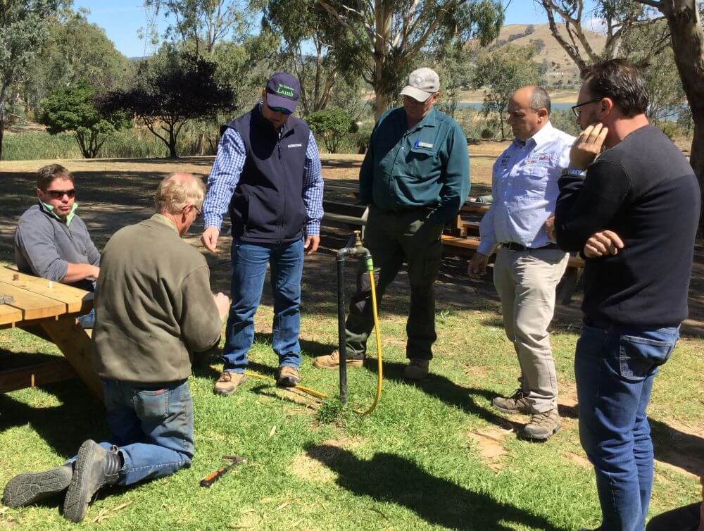 Victorian landholders involved in Less Predators More Lambs demonstration site project