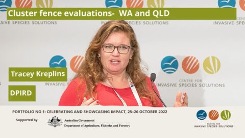 Cluster fence evaluations: WA and QLD