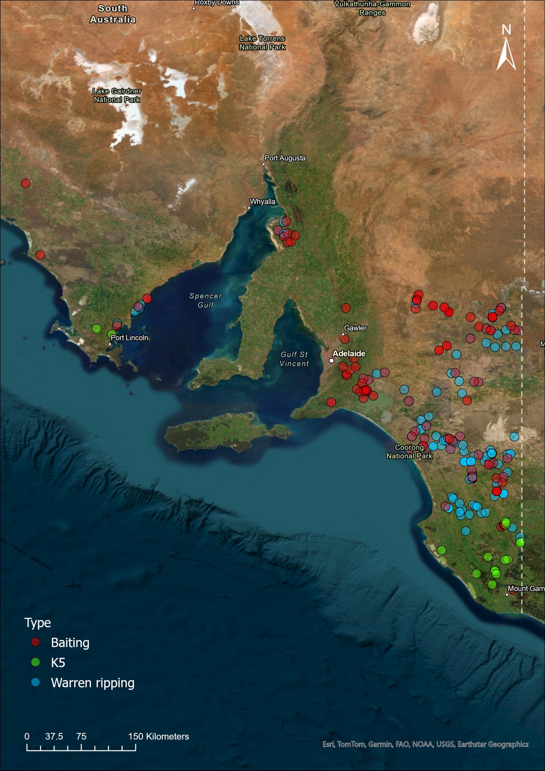 Rabbit Control Map Drought Support: Rabbit Control Program in South Australia - News ...